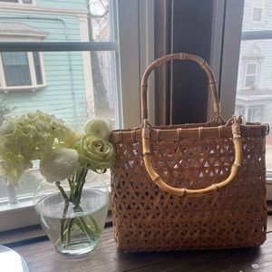 JMCLAUGHLIN WICKER BAG